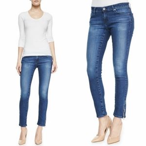 AG The Side Zip Up Legging Ankle Skinny Jeans